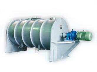 犁刀連續(xù)混合機(jī)工作原理