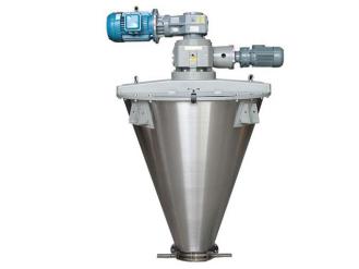 錐形螺條混合機(jī)工作原理